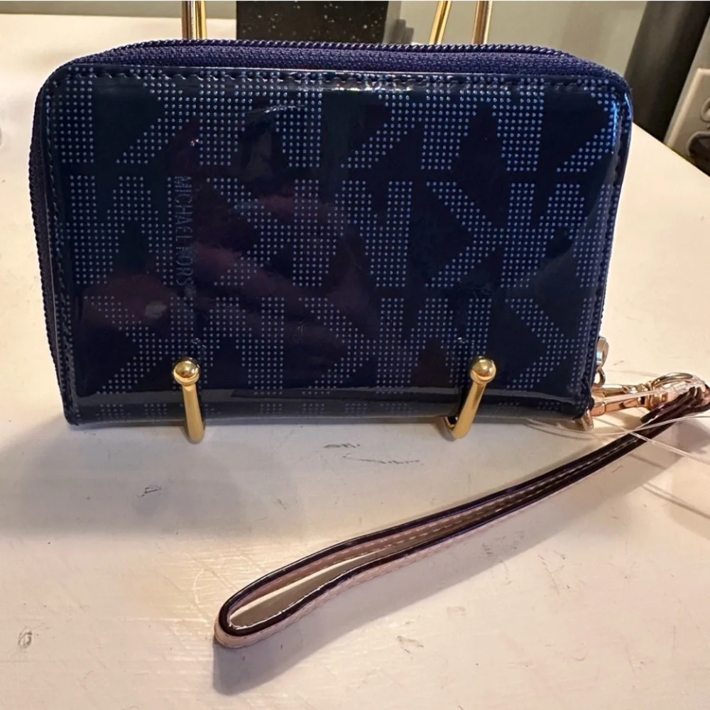 Michael Kors Navy Blue Wallet
